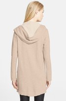 Thumbnail for your product : Majestic Draped Merino Wool Cardigan