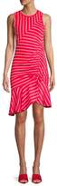 Thumbnail for your product : Parker Lucia Striped Flounce Hem Dress