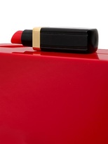 Thumbnail for your product : Lulu Guinness Lipstick Perspex Clutch
