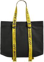 Thumbnail for your product : Off-White Off White Large Canvas Tote Bag W/ Logo Straps