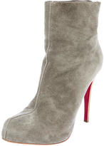 Thumbnail for your product : Christian Louboutin Suede Booties