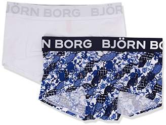 Bjorn Borg Women's 2p Minishorts Bb Porcelain Shade Brief,(Size: 38)