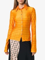 Thumbnail for your product : Supriya Lele Madras plaid skinny shirt