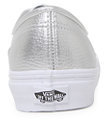Thumbnail for your product : Vans Authentic Leather Silver Sneakers