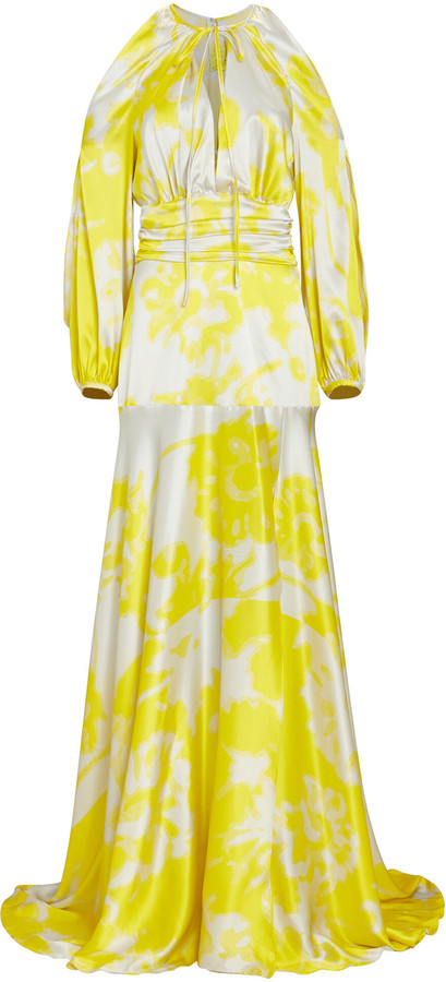 silvia tcherassi yellow dress