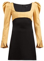 Thumbnail for your product : Ellery Heritage Puff-sleeve Dress - Black Multi