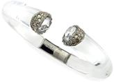 Thumbnail for your product : Alexis Bittar Clear Hinged Cuff