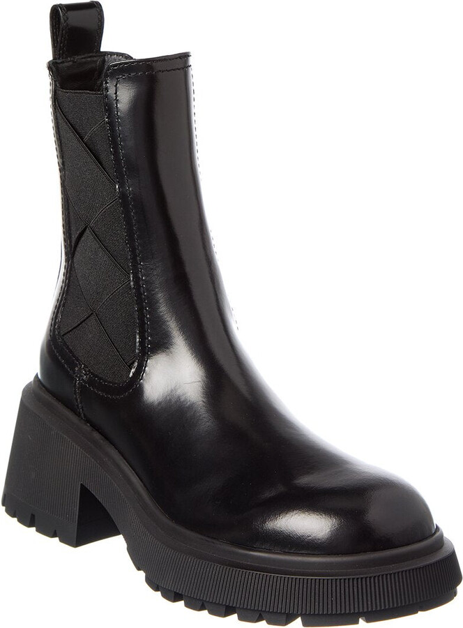 Jimmy Choo Louri Leather Combat Boot