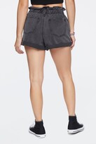 Thumbnail for your product : Forever 21 Paperbag High-Rise Denim Shorts