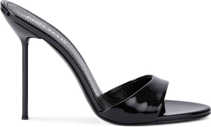 Paris Texas Patent Leather Lidia Mules 105