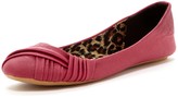 Thumbnail for your product : Charles Albert Sonia Pleated Flat