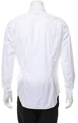 Lanvin Woven Button-Up Shirt