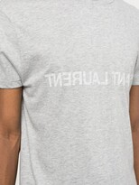 Thumbnail for your product : Saint Laurent reverse logo-print organic cotton T-shirt