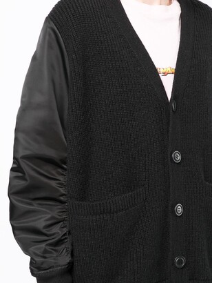 Sueundercover Panelled Knitted Jacket