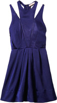 Thumbnail for your product : Rebecca Taylor Sleeveless Textured Satin Dress