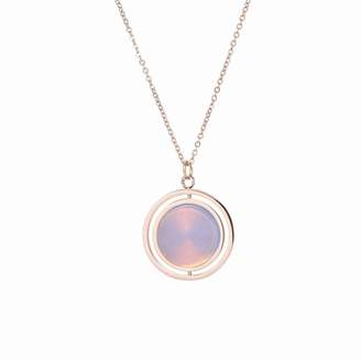 Victoria Emerson Libra Spinning Pendant Necklace