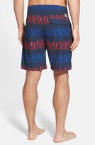 Thumbnail for your product : Surfside Supply 'Sailboat - Kyle' Quick Dry Stretch Board Shorts (Online Only)