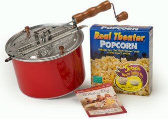 Wabash Valley Farms 192 Oz. Whirley 2 Piece Popper Set