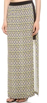 Thumbnail for your product : Yigal Azrouel Cut25 by Printed Long Skirt