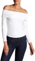 Thumbnail for your product : David Lerner Surrey Off-the-Shoulder Crop Top