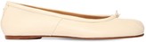 Thumbnail for your product : Maison Margiela 10mm Tabi vintage leather ballerinas
