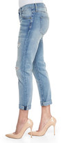 Thumbnail for your product : Current/Elliott The Fling Relaxed Destroyed Jeans, Super Loved