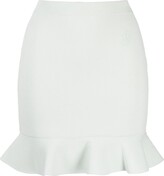 Ruffle-Detail High-Waist Skirt 