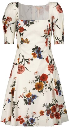 Brock Collection Floral cotton mid dress