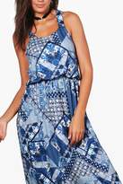 Thumbnail for your product : boohoo Tall Charlie Paisley Print Maxi Dress