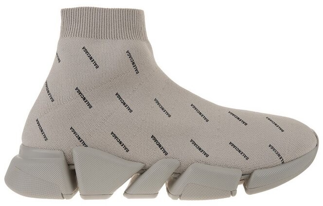 mens grey balenciaga runners