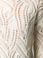 Thumbnail for your product : Blumarine Open-Knitted Jumper