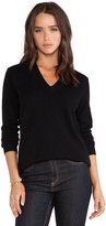 Thumbnail for your product : White + Warren Essential V Neck Sweater