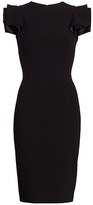 Thumbnail for your product : Halston Ruffle Slim-Fit Dress