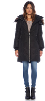 Thumbnail for your product : Mackage Eileen Jacket with natural Raccoon fur