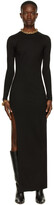Thumbnail for your product : Wandering Black Jersey Long Sleeve Dress