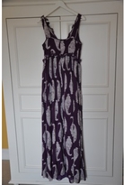 Thumbnail for your product : Tory Burch Purple Silk Dress