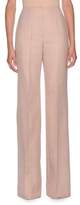 Thumbnail for your product : Agnona Prince of Wales Cotton High Waisted Flare Pant