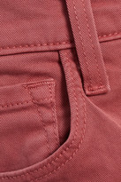 Thumbnail for your product : J Brand Cropped High-rise Slim-leg Jeans
