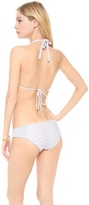 Thumbnail for your product : Tori Praver Swimwear Daisy Bikini Top