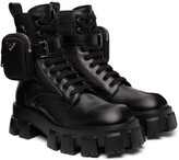Thumbnail for your product : Prada Black Monolith Boots