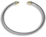 Thumbnail for your product : David Yurman Cable Classics Bracelet with Gold Domes and Diamonds