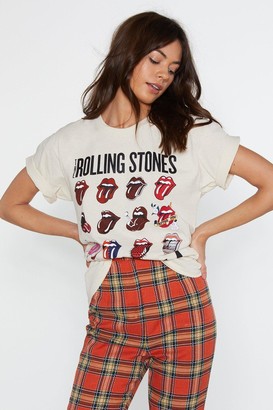 BEIGE Nasty GalNasty Gal Womens The Rolling Stones Graphic Tee L, BEIGE Nasty GalNasty Gal Womens The Rolling Stones Graphic Tee L,