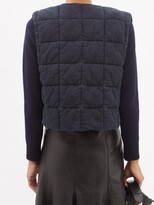 Thumbnail for your product : Lemaire Quilted Denim Gilet - Denim