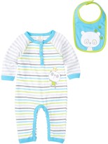 Thumbnail for your product : Absorba Panda Footie & Bib Set (Baby Boys)