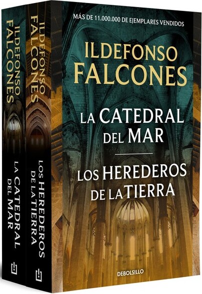 Debolsillo PackIldefonsoFalcones:LaCatedraldelMar,LosHerederosdelaTierra/IldefonsoFalcones:CathedraloftheSea;HeirstotheLand.Pack