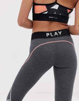 Only Play coloured seam legging