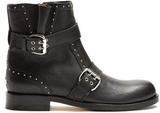 Jimmy Choo Blyss studded leather ankle boots