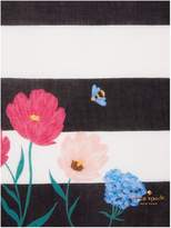 Thumbnail for your product : Kate Spade Blossom stripe oblong scarf