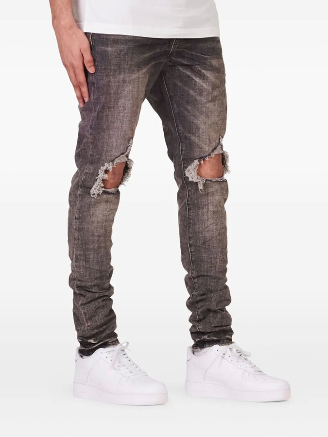 Purple Brand P002 distressed-knee skinny jeans