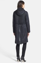 Thumbnail for your product : Elie Tahari 'Caroline' Mesh Detail Long Coat